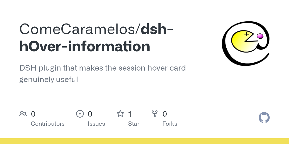 ComeCaramelos/dsh-hOver-information Screenshot preview