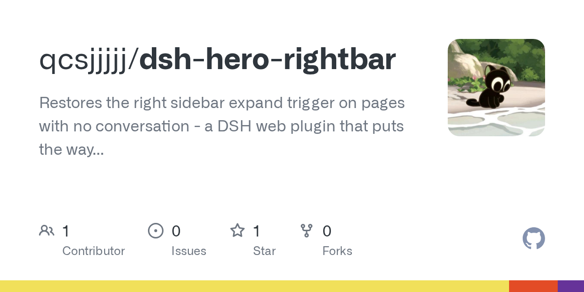 qcsjjjjj/dsh-hero-rightbar Screenshot preview