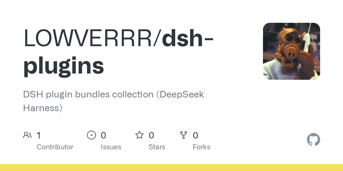 LOWVERRR/dsh-plugins Screenshot preview