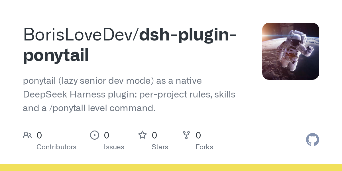 BorisLoveDev/dsh-plugin-ponytail Screenshot preview