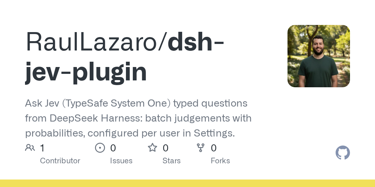 RaulLazaro/dsh-jev-plugin Screenshot preview