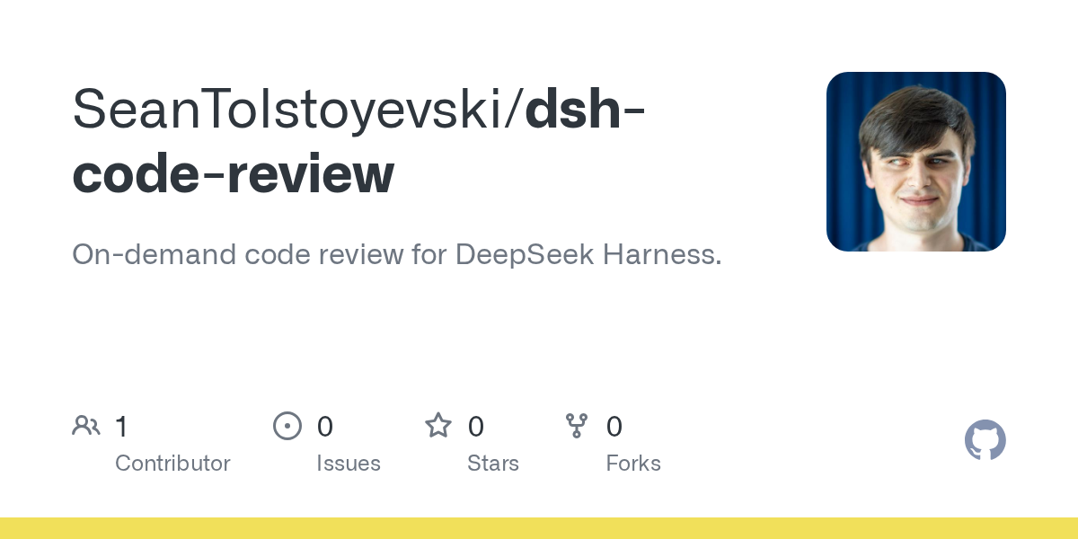 SeanTolstoyevski/dsh-code-review Screenshot preview