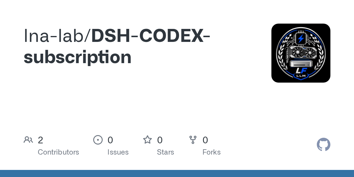 lna-lab/DSH-CODEX-subscription Screenshot preview