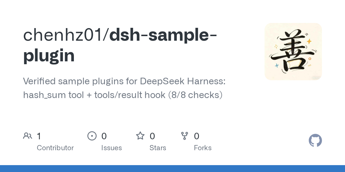 chenhz01/dsh-sample-plugin Screenshot preview