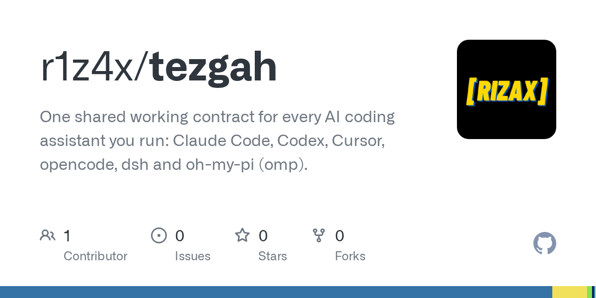 r1z4x/tezgah Screenshot preview