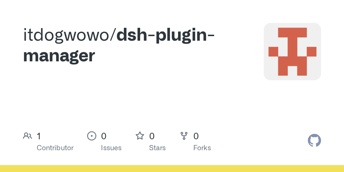 itdogwowo/dsh-plugin-manager Screenshot preview