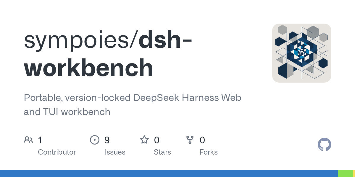 sympoies/dsh-workbench Screenshot preview