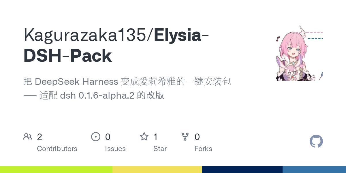 Kagurazaka135/Elysia-DSH-Pack Screenshot preview