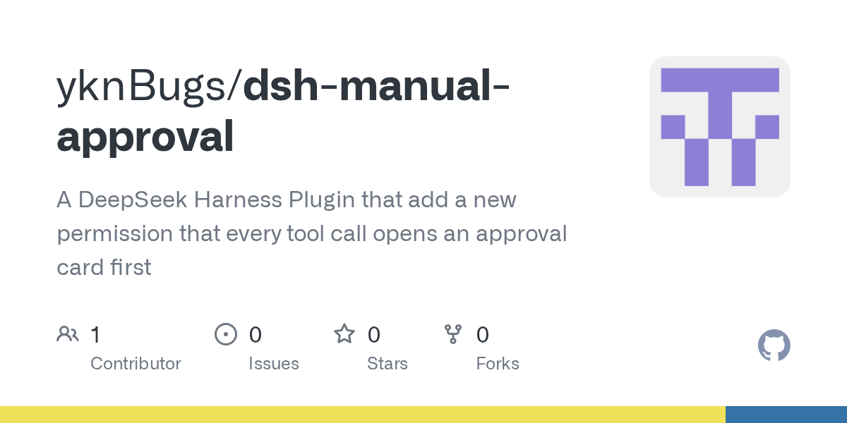 yknBugs/dsh-manual-approval Screenshot preview