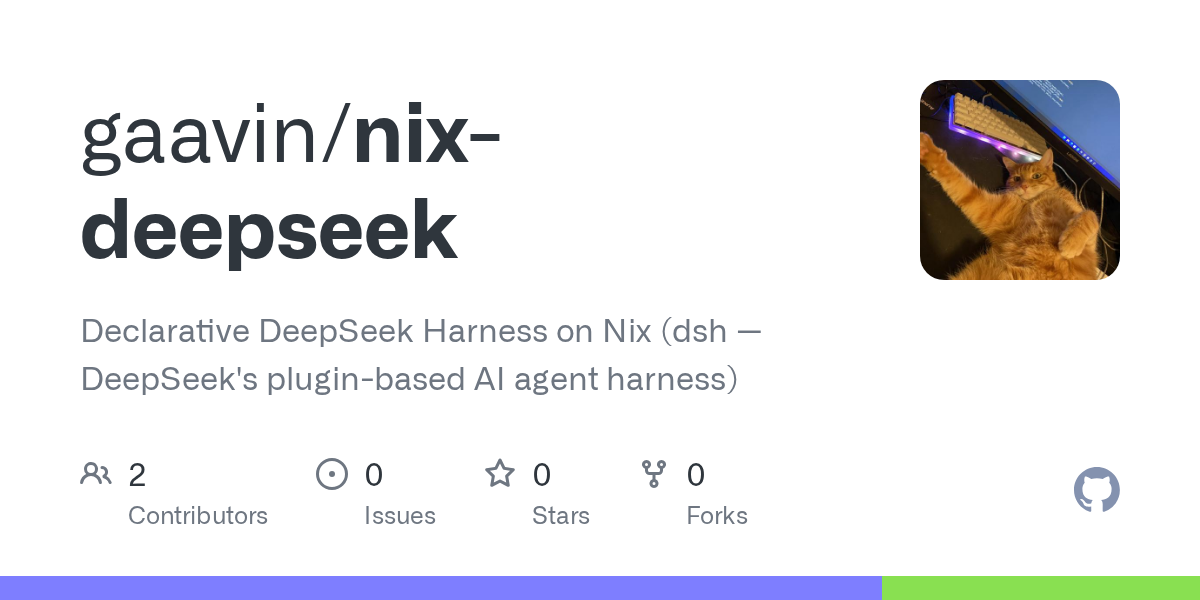gaavin/nix-deepseek Screenshot preview