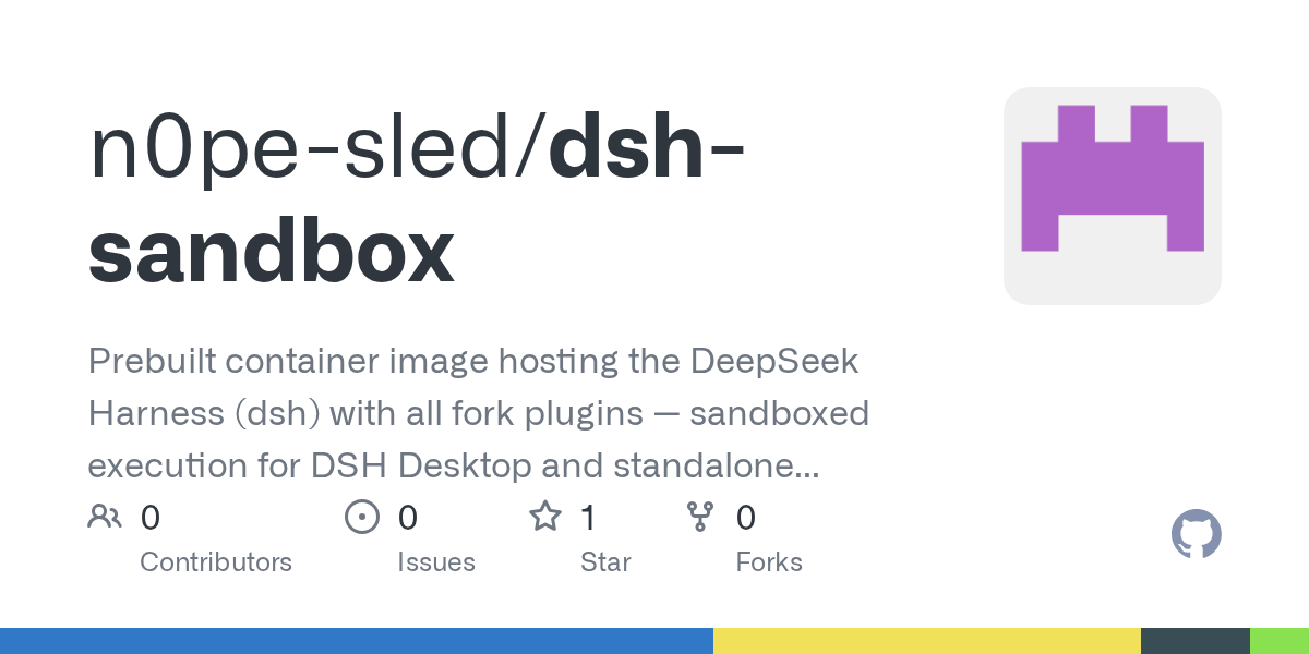 n0pe-sled/dsh-sandbox Screenshot preview