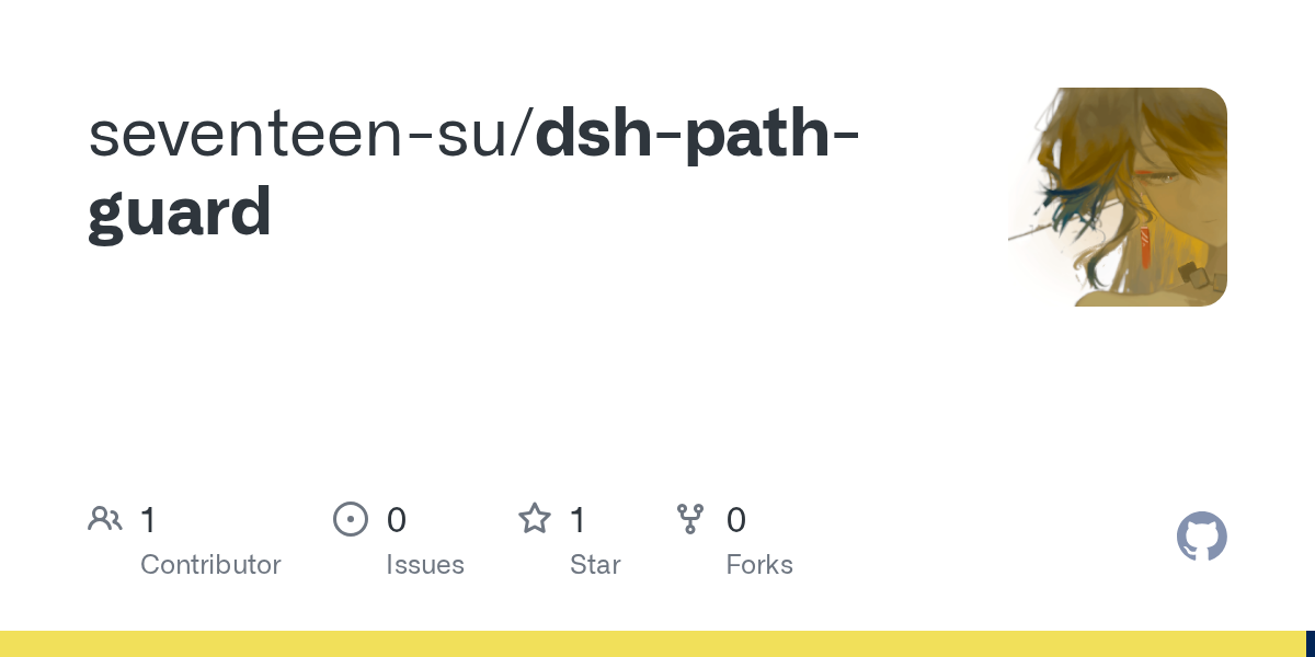 seventeen-su/dsh-path-guard Screenshot preview