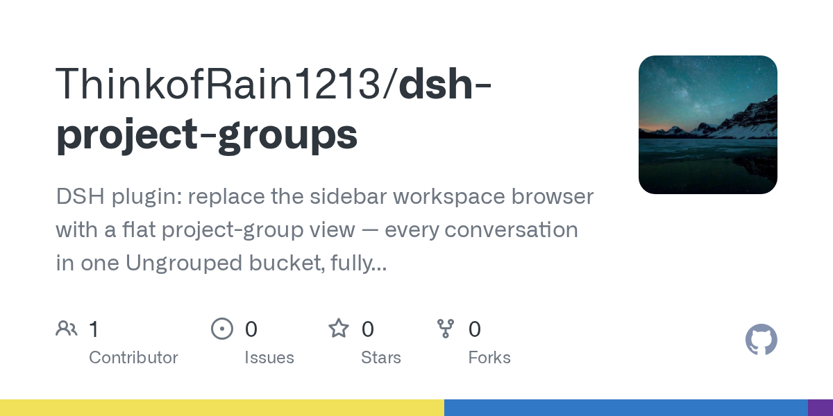 ThinkofRain1213/dsh-project-groups Screenshot preview