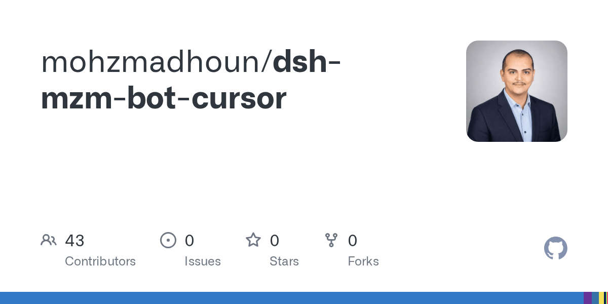 mohzmadhoun/dsh-mzm-bot-cursor Screenshot preview