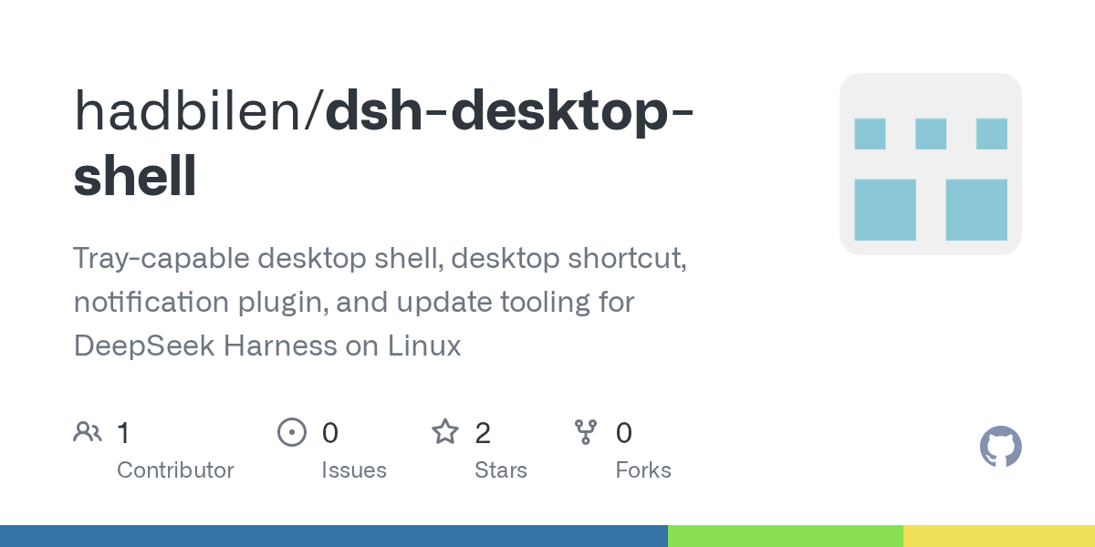 hadbilen/dsh-desktop-shell Screenshot preview