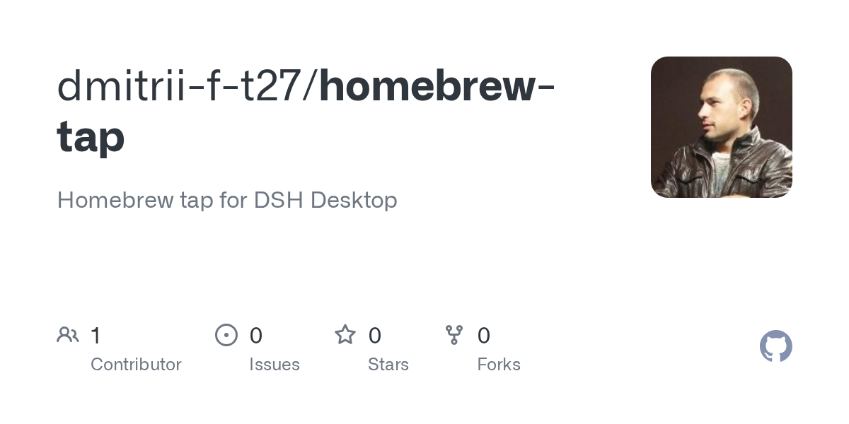 dmitrii-f-t27/homebrew-tap Screenshot preview