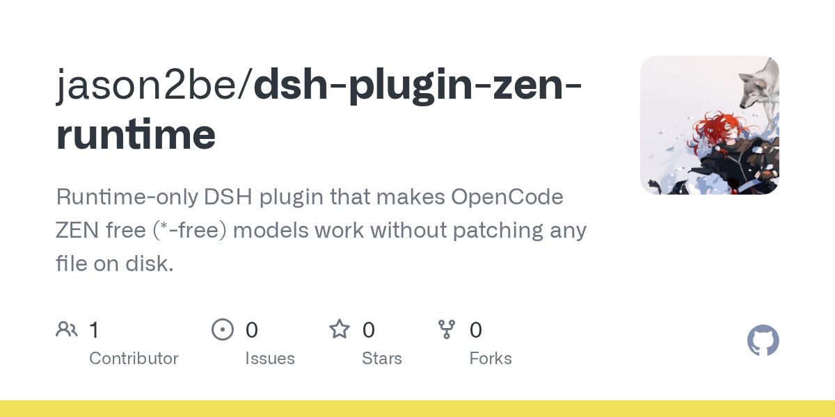 jason2be/dsh-plugin-zen-runtime Screenshot preview