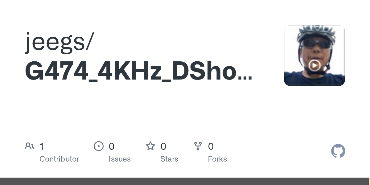 jeegs/G474_4KHz_DShot300 Screenshot preview