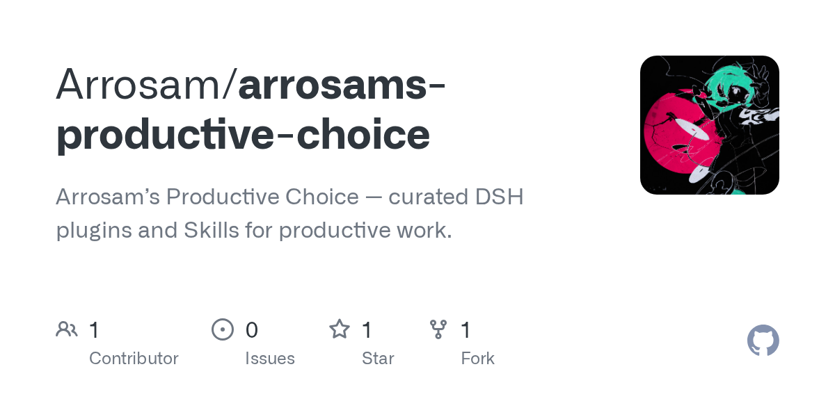 Arrosam/arrosams-productive-choice Screenshot preview