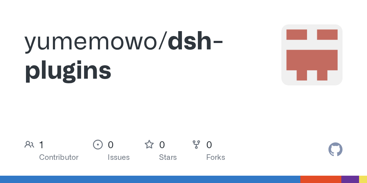 yumemowo/dsh-plugins Screenshot preview