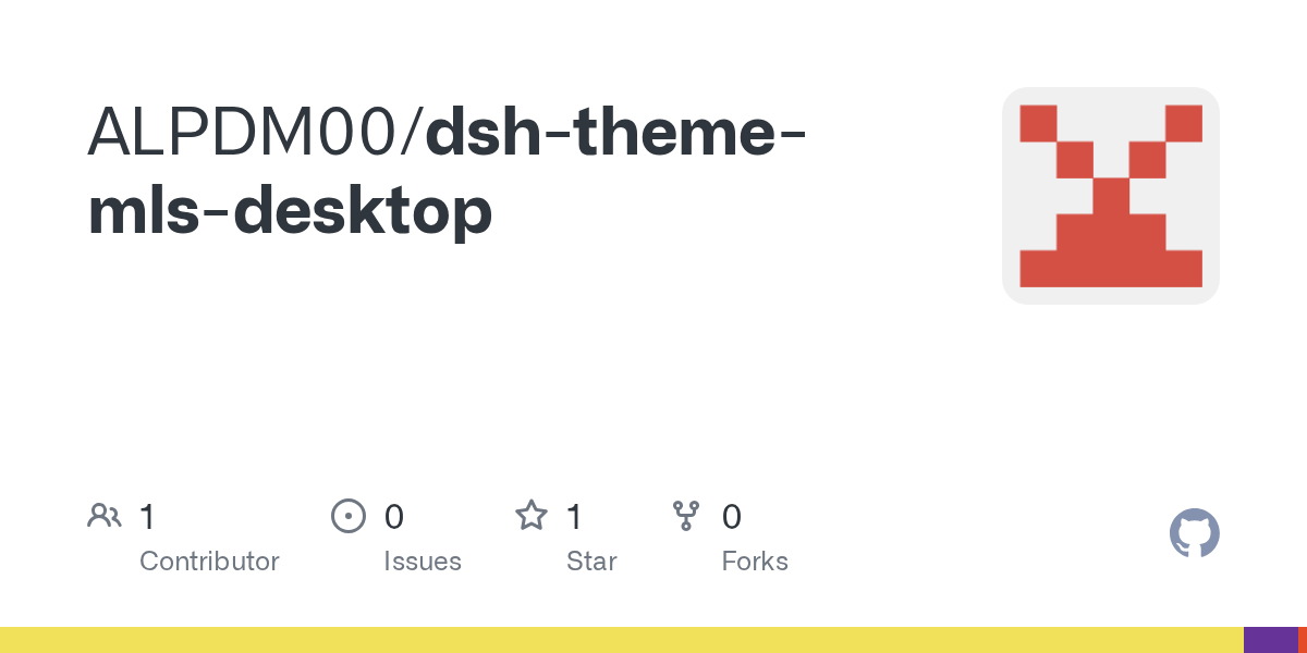 ALPDM00/dsh-theme-mls-desktop Screenshot preview