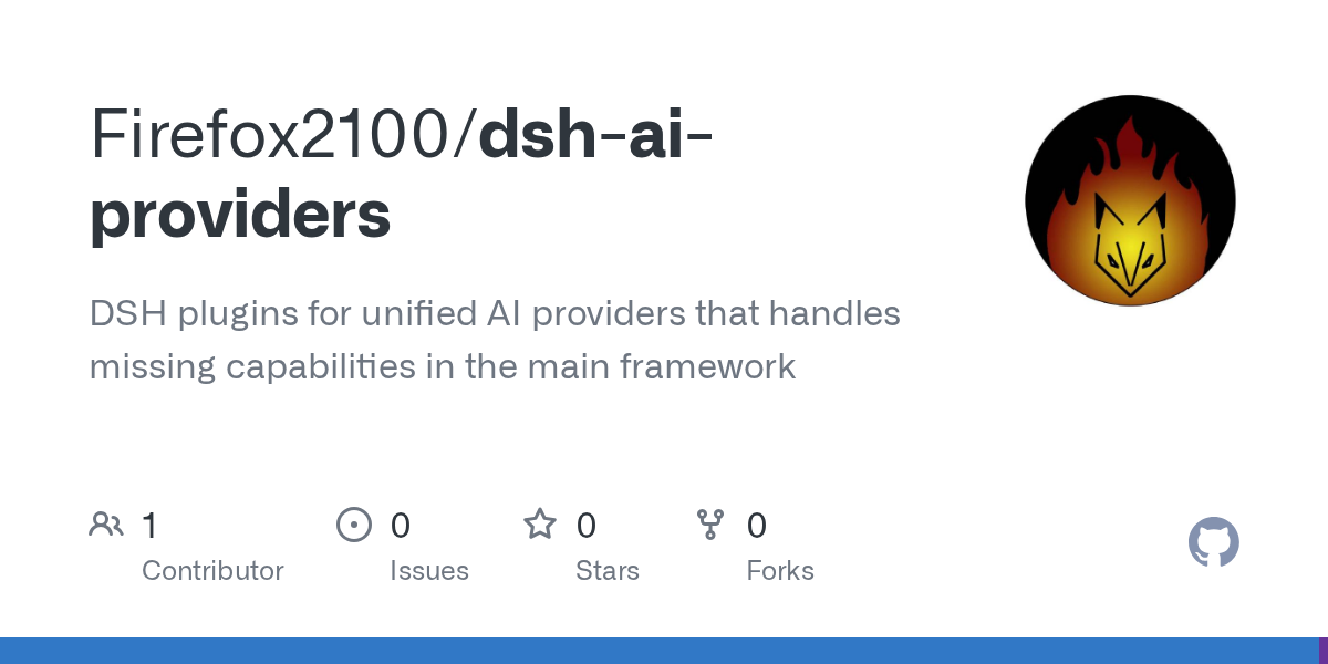 Firefox2100/dsh-ai-providers Screenshot preview