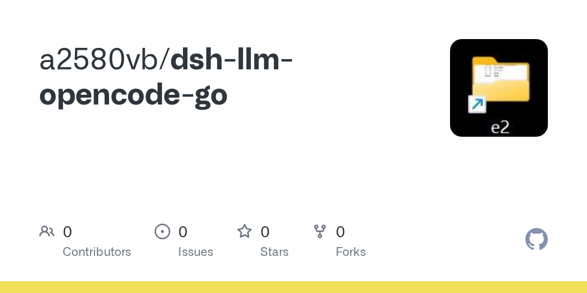 a2580vb/dsh-llm-opencode-go Screenshot preview