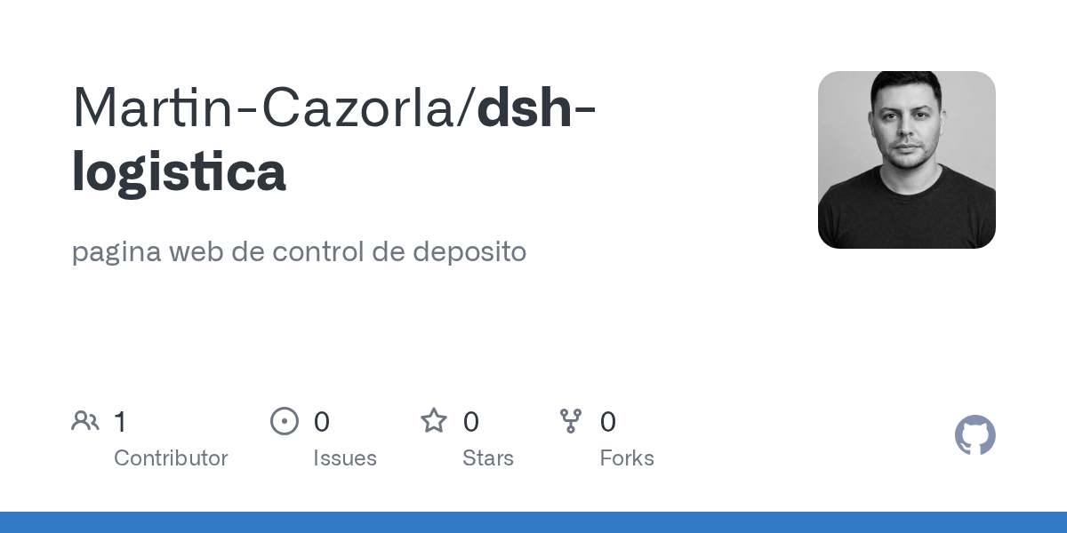 Martin-Cazorla/dsh-logistica Screenshot preview