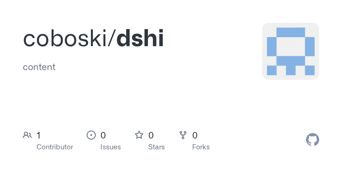 coboski/dshi Screenshot preview