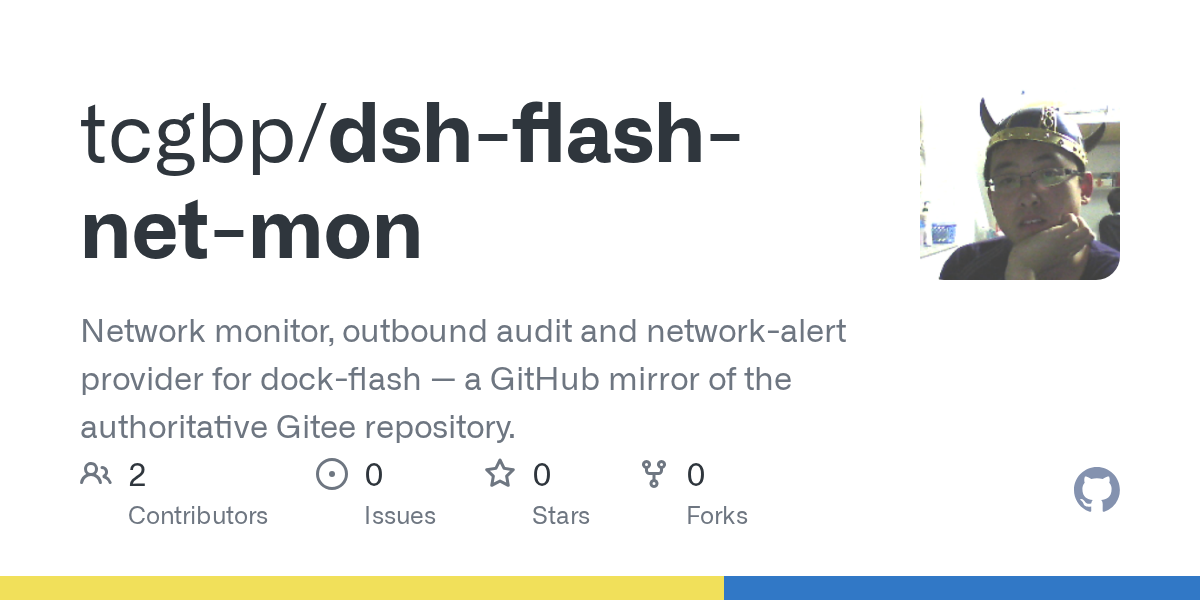 tcgbp/dsh-flash-net-mon Screenshot preview
