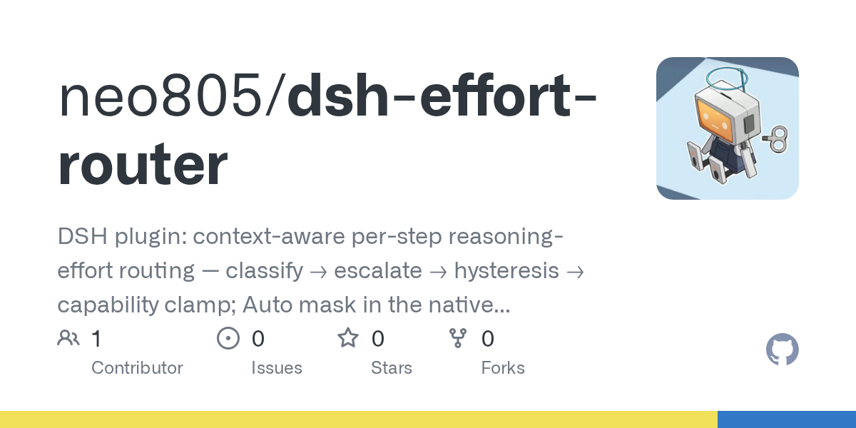 neo805/dsh-effort-router Screenshot preview