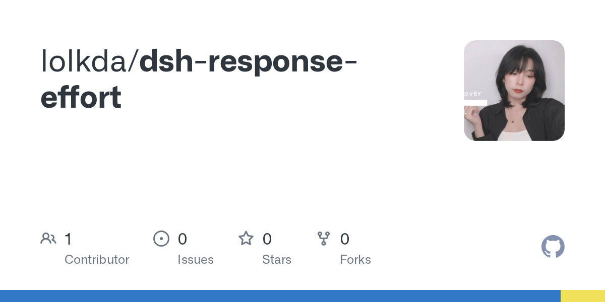 lolkda/dsh-response-effort Screenshot preview