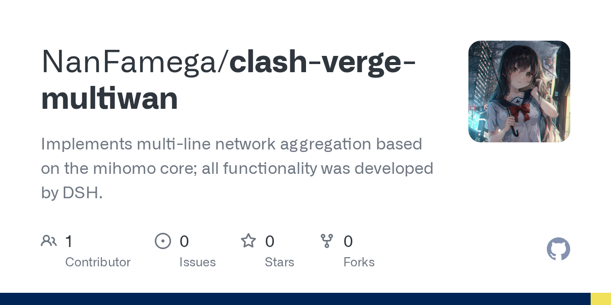 NanFamega/clash-verge-multiwan Screenshot preview