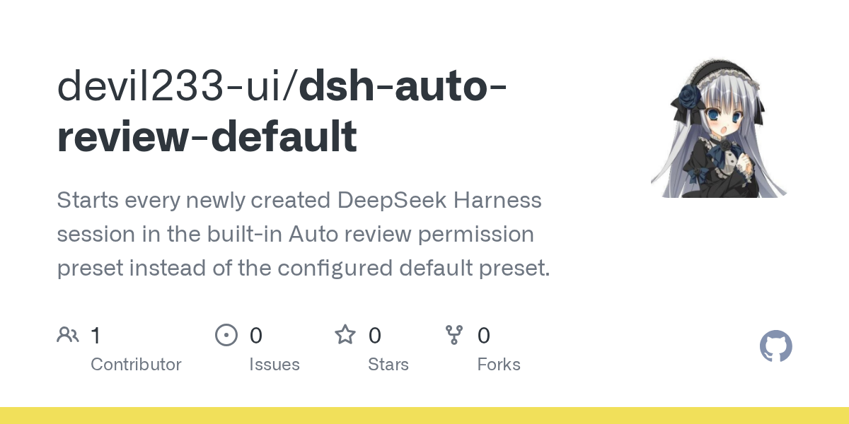 devil233-ui/dsh-auto-review-default Screenshot preview