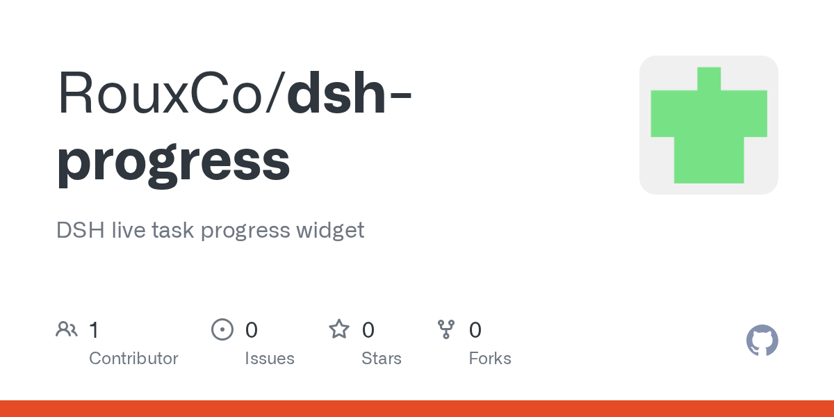 RouxCo/dsh-progress Screenshot preview