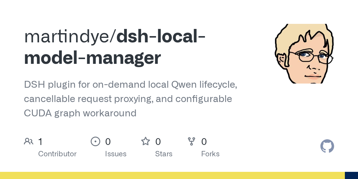martindye/dsh-local-model-manager Screenshot preview