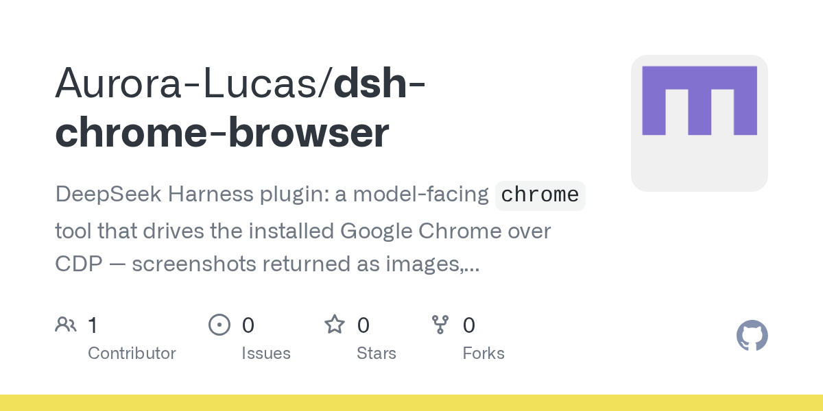 Aurora-Lucas/dsh-chrome-browser Screenshot preview