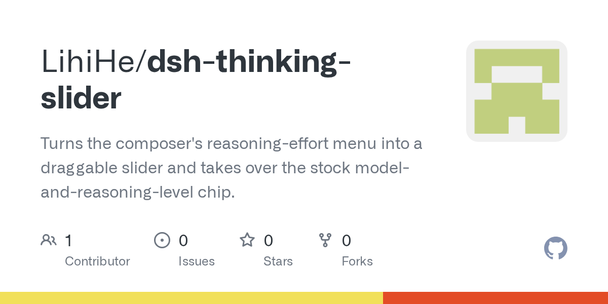 LihiHe/dsh-thinking-slider Screenshot preview