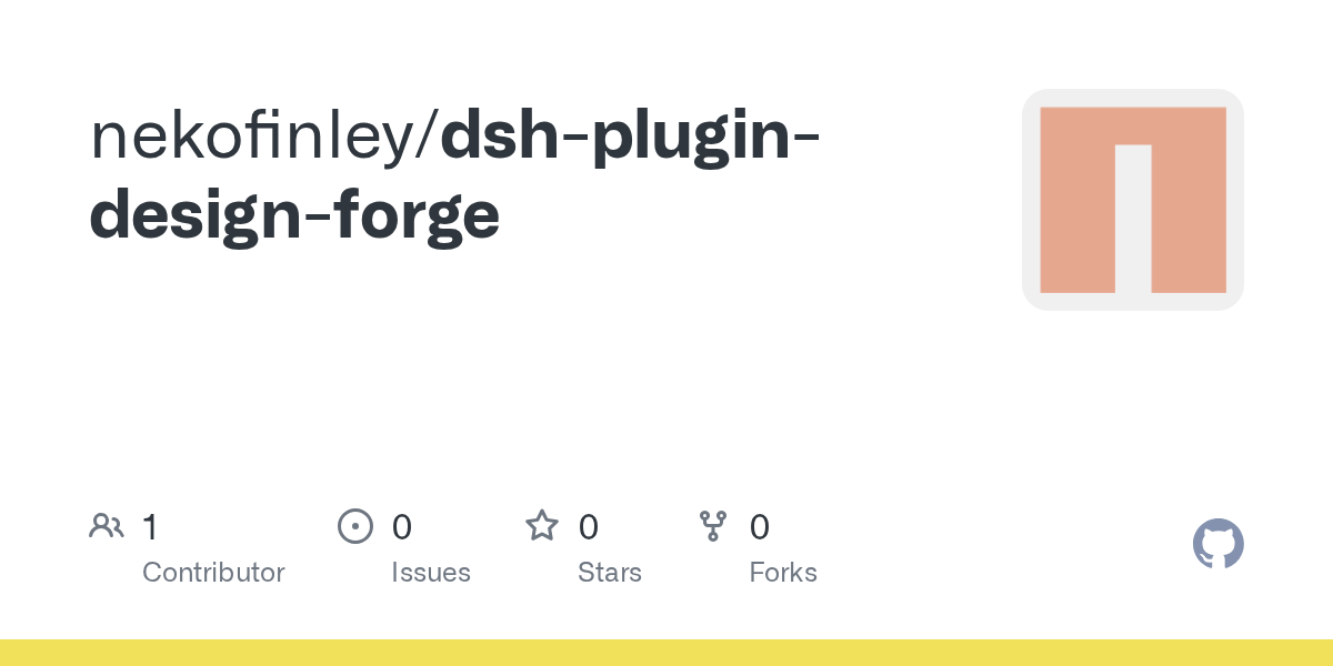 nekofinley/dsh-plugin-design-forge Screenshot preview