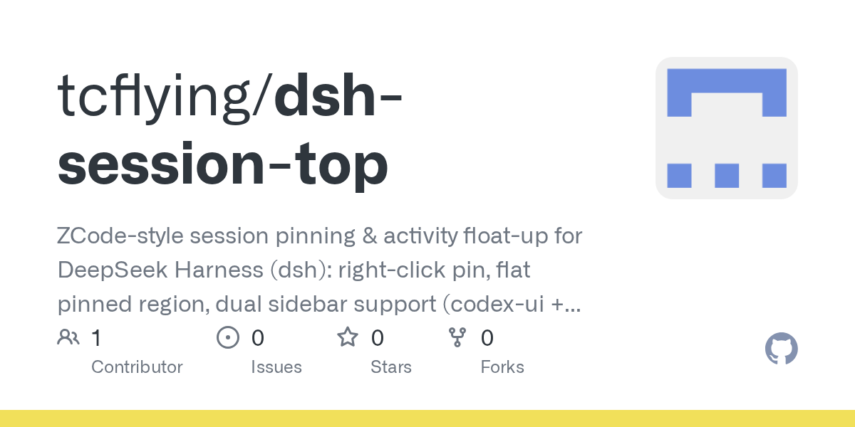 tcflying/dsh-session-top Screenshot preview