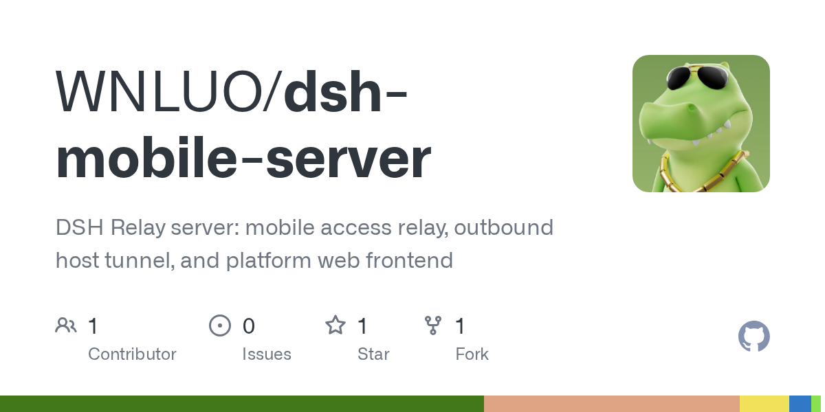 WNLUO/dsh-mobile-server Screenshot preview