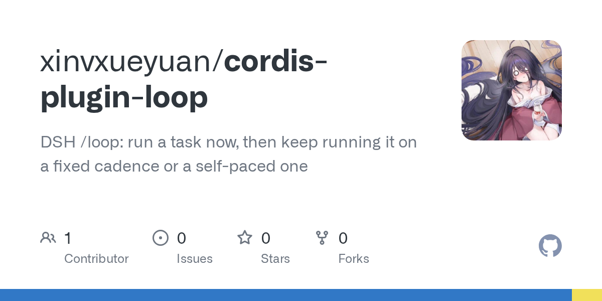 xinvxueyuan/cordis-plugin-loop Screenshot preview