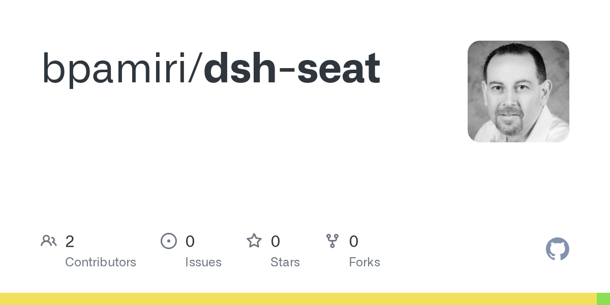 bpamiri/dsh-seat Screenshot preview