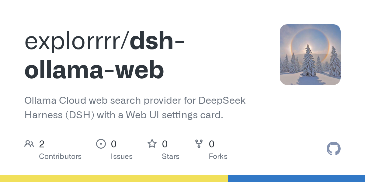 explorrrr/dsh-ollama-web Screenshot preview