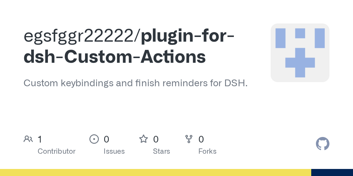 egsfggr22222/plugin-for-dsh-Custom-Actions Screenshot preview