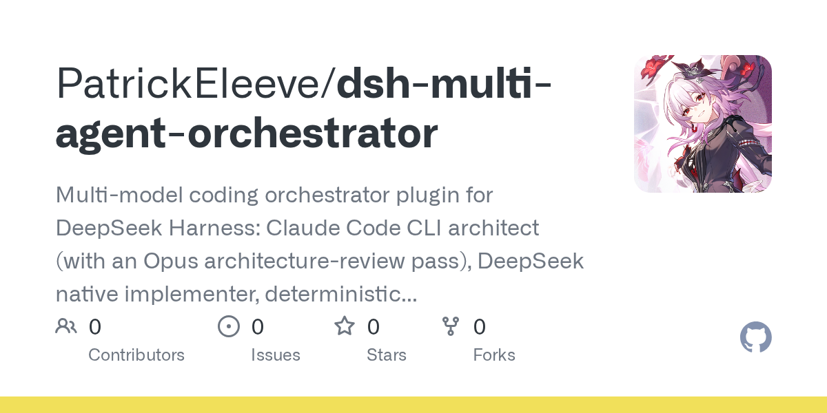 PatrickEleeve/dsh-multi-agent-orchestrator Screenshot preview