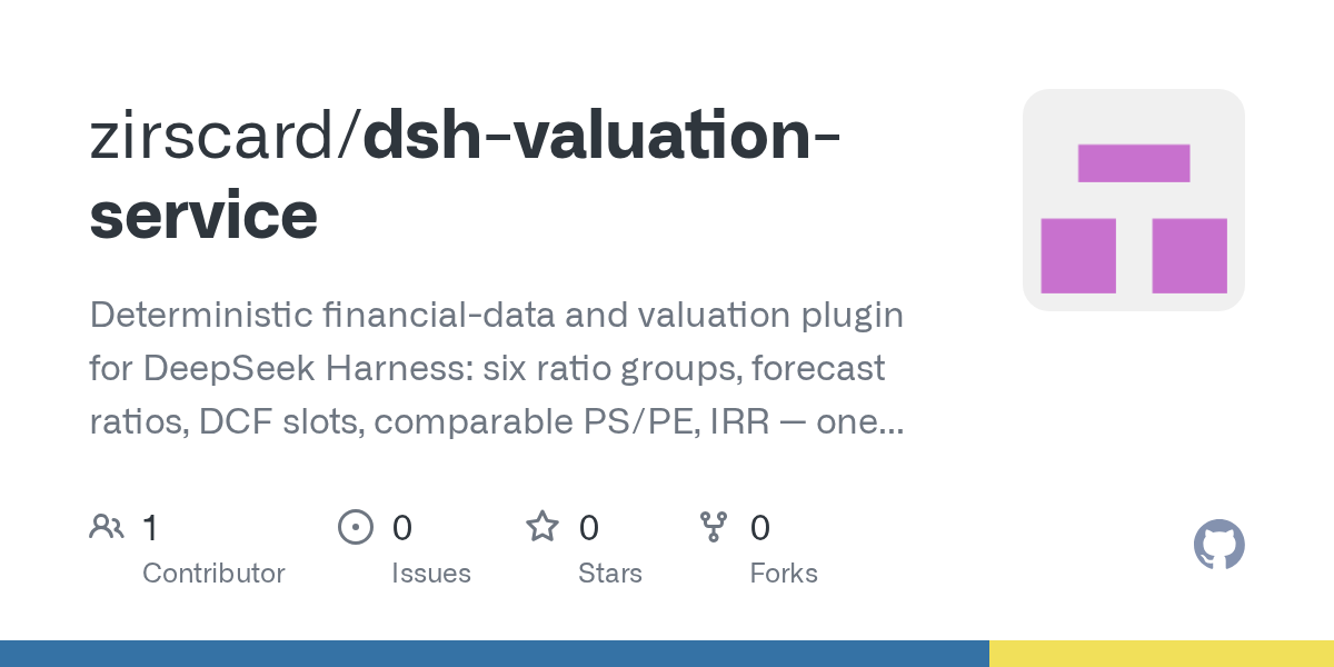 zirscard/dsh-valuation-service Screenshot preview