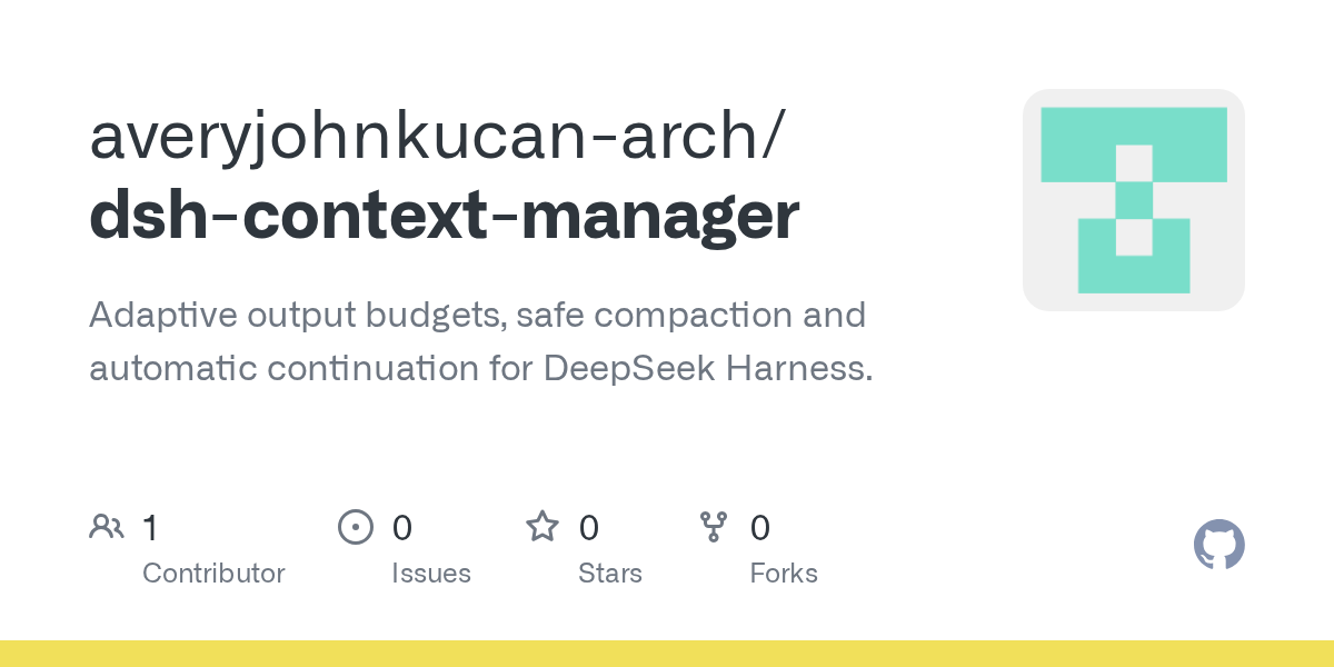averyjohnkucan-arch/dsh-context-manager Screenshot preview