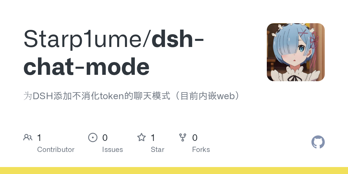 Starp1ume/dsh-chat-mode Screenshot preview