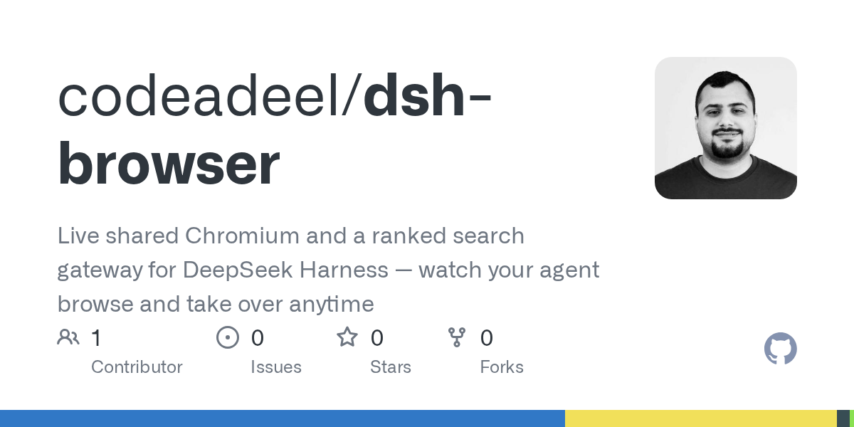 codeadeel/dsh-browser Screenshot preview